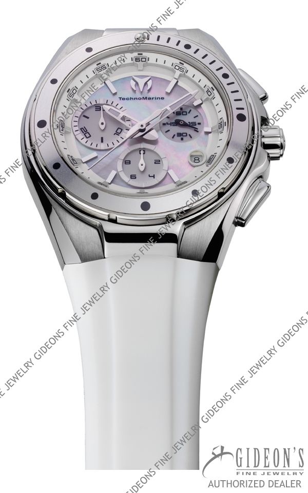 TechnoMarine Cruise Steel 110005L 40mm Quartz Chronograph Watch