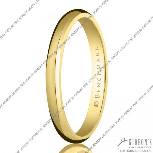 Benchmark Classic Bands Traditional Oval 125 2.5 mm