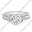 Christian Bauer 18k White Gold Engagement 144175