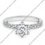 Christian Bauer 18k White Gold Engagement 146233