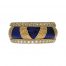 Hidalgo Stackable Rings Art Deco Collection Set (RS7103 & RR1336)