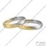 Christian Bauer 14K White and Yellow Bands (240925 & 273316)
