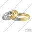 Christian Bauer 14K White and Yellow Bands (241113 & 273437)