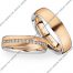 Christian Bauer Platinum and 18k Rose Gold Wedding Band Set 246824-274161