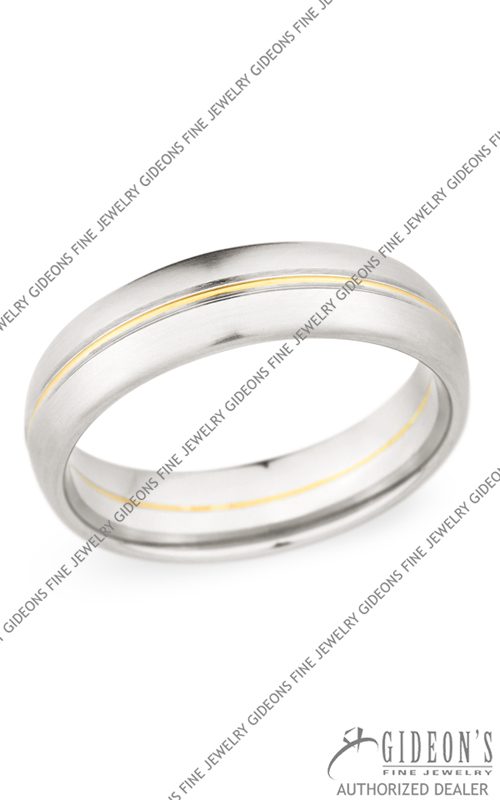 Christian Bauer Platinum and 18k Yellow Gold Band 272889
