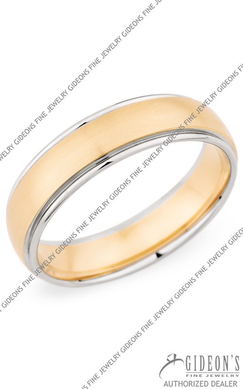 Christian Bauer Platinum and 18k Yellow Gold Band 273012