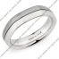 Christian Bauer Platinum and 18k White Gold Band 273957