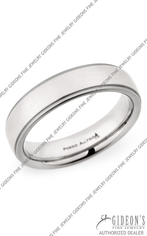 Christian Bauer Platinum and 18k White Gold Band 274028