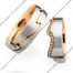 Christian Bauer Platinum and 18k Rose Gold Wedding Band Set 274118-246805