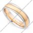 Christian Bauer Platinum and 18k Rose Gold Band 274279