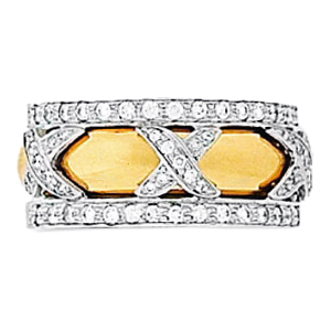 Hidalgo Interchangeable Rings White Gold Ring Jacket (RN2274)