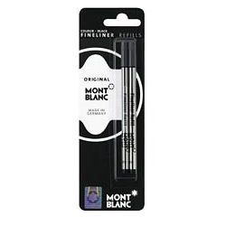 Two Montblanc Black Refill For Fineliner Pens 35100