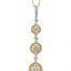 Gideon's Exclusive 18K White & Yellow Gold Contemporary Diamond Pendant