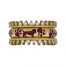 Hidalgo Stackable Rings Puppy Lovers Collection Set  (7-457 & 7-457G)