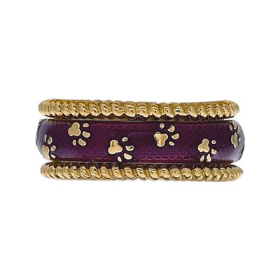 Hidalgo Stackable Rings Puppy Lovers Collection Set  (7-460 & 7-460G)