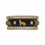 Hidalgo Stackable Rings Puppy Lovers Collection Set  (7-464 & 7-464G)