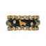 Hidalgo Stackable Rings Puppy Lovers Collection Set  (7-467 & 7-467G)