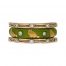 Hidalgo Stackable Rings Kitty Lovers Collection Set  (7-485 & 7-485G)