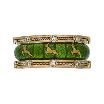 Hidalgo Stackable Rings Wild Life Collection Set  (7-503 & 7-503G)