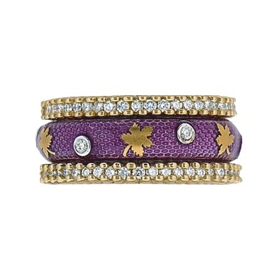 Hidalgo Stackable Rings Other Collections Set (7-538 & 7-538G)