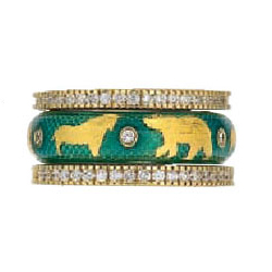 Hidalgo Stackable Rings Other Collections Set (7-549 & 7-549G)
