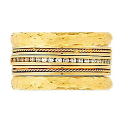 Hidalgo Stackable Rings Other Collections Set (7-561, 7-561G & 7-561G2)