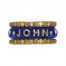 Hidalgo Stackable Rings Personalized Collection Set (RS7747 & RS6467)