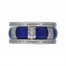 Hidalgo Stackable Rings Art Deco Collection Set (RS6921MIL & RS7031)