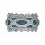Hidalgo Stackable Rings Art Deco Collection Set (RR1317 & RN2003)