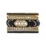 Hidalgo Stackable Rings Art Deco Collection Set (RB4078, RB5006 & RB5021)