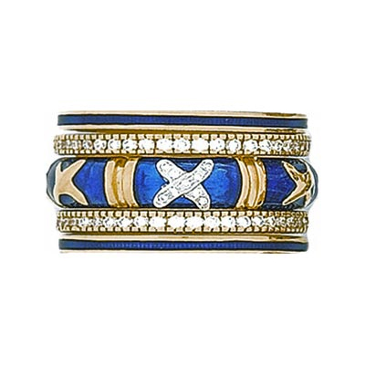 Hidalgo Stackable Rings Bar and X Collection Set (RA206, RB480 & RB5021)