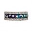 Hidalgo Stackable Rings Moon and Stars Collection Set (RR1988 & RN2006)