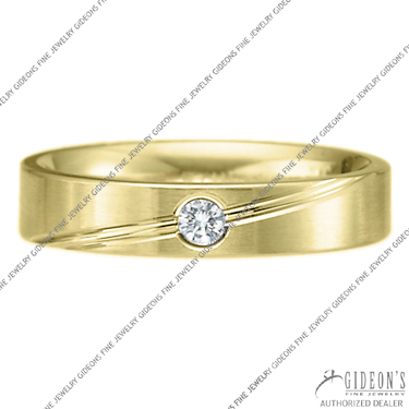 Benchmark Diamond Solitaire Bands CF524135 4 mm