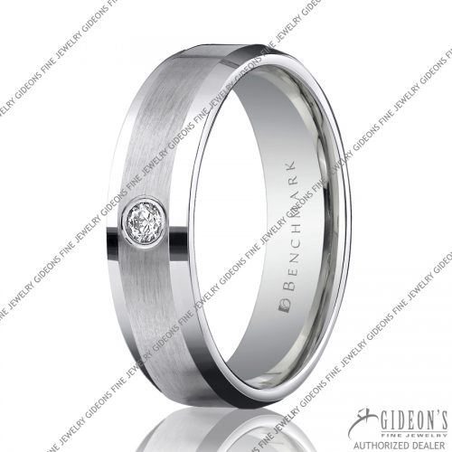 Benchmark Diamond Solitaire Bands CF526127 6 mm