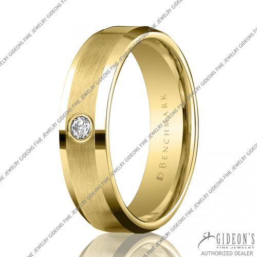 Benchmark Diamond Solitaire Bands CF526127 6 mm