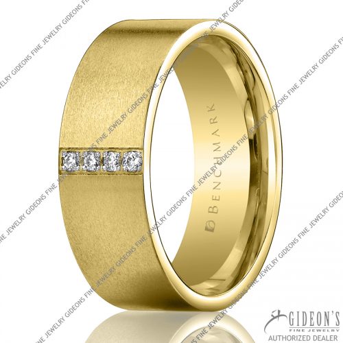 Benchmark Diamond Solitaire Bands CF528712 8 mm