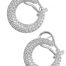 Gideon's Exclusive 18K White Gold Diamond Contemporary Earring