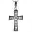 Gideon's Exclusive 18K White Gold Diamond Cross Pendant