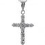 Gideon's Exclusive 18K White Gold Diamond Cross Pendant