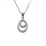 Gideon's Exclusive 18K White Gold Circle of Life Diamond Pendant