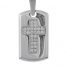 Gideon's Exclusive 18K White Gold Diamond Cross Pendant