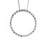 Gideon's Exclusive 18K White Gold Circle of Life Diamond Pendant