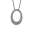 Gideon's Exclusive 18K White Gold Micro Pave Diamond Pendant