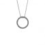 Gideon's Exclusive 18K White Gold Circle of Life Diamond Pendant