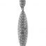 Gideon's Exclusive 18K White Gold Micro Pave Diamond Pendant