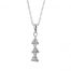 Gideon's Exclusive 18K White Gold Past-Present-Future Diamond Pendant