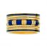 Hidalgo Stackable Rings Art Deco Collection Set (RG2005, RB452 & RB5021)
