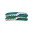 Hidalgo Stackable Rings Art Deco Collection Set (RS6079)