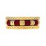 Hidalgo Stackable Rings Art Deco Collection Set (RG2005 & RM2043)
