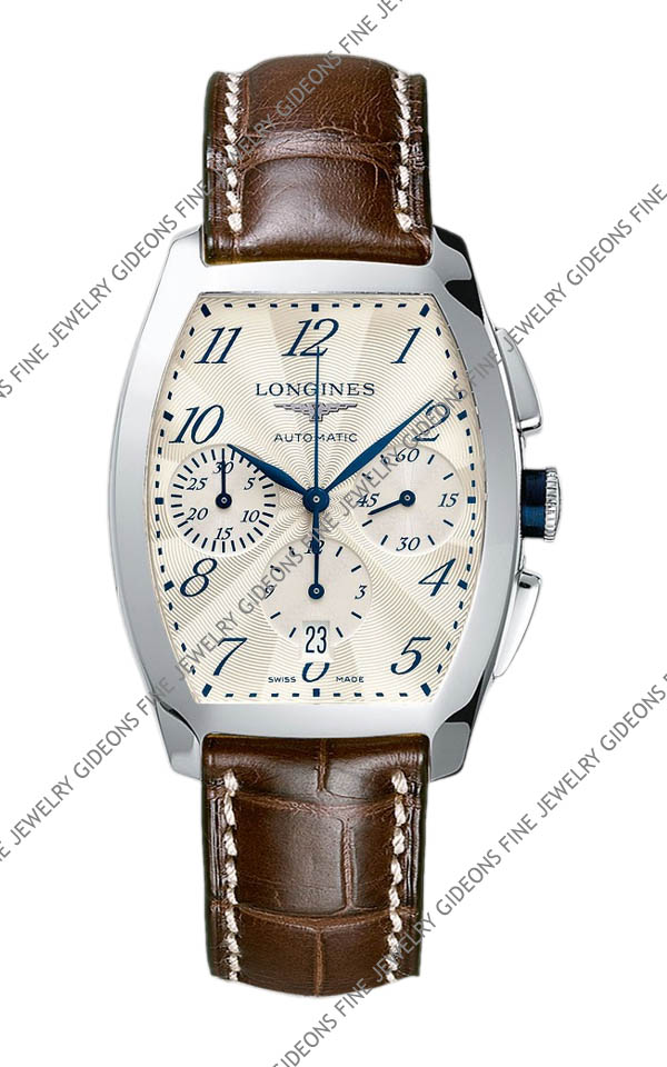 Longines Evidenza Mens Automatic Chronograph L2.643.4.73.4